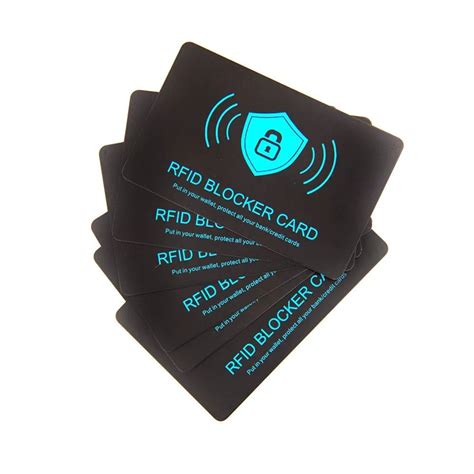 rfid scan blocker card|rfid blocking card for wallet.